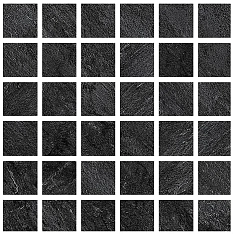 La Fabbrica Storm Mosaico Dark 10mm Nat 30x30 / Ла Фаббрика Сторм Мосаико Дарк 10mm Нат 30x30 